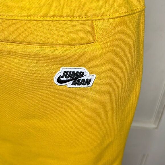 New Nike Air Jordan Jumpman Gold Joggers Sweatpants Men’s Size Large Nwt - Picture 6 of 9